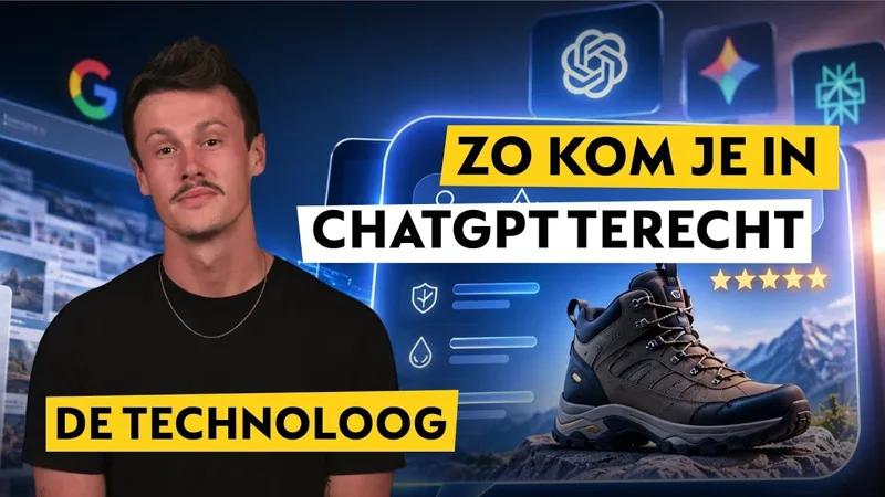 Matt Timmermans in De Technoloog van BNR, met de titel Zo kom je in ChatGPT terecht